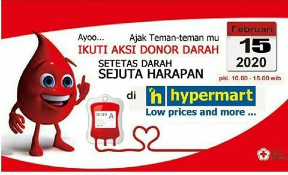 Donor Darah @Hypermart Pekalongan