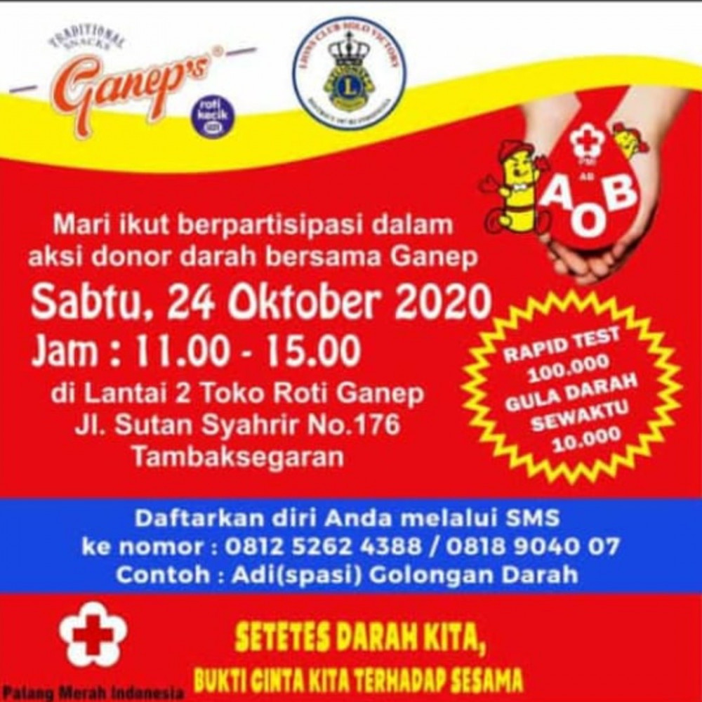 Donor Darah Ganeps