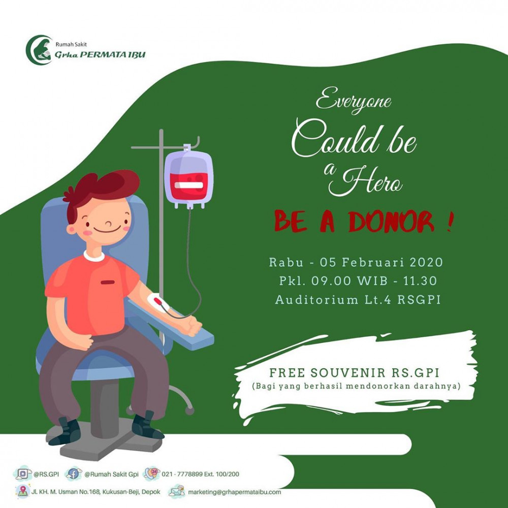 Donor Darah RS Graha Permata Ibu