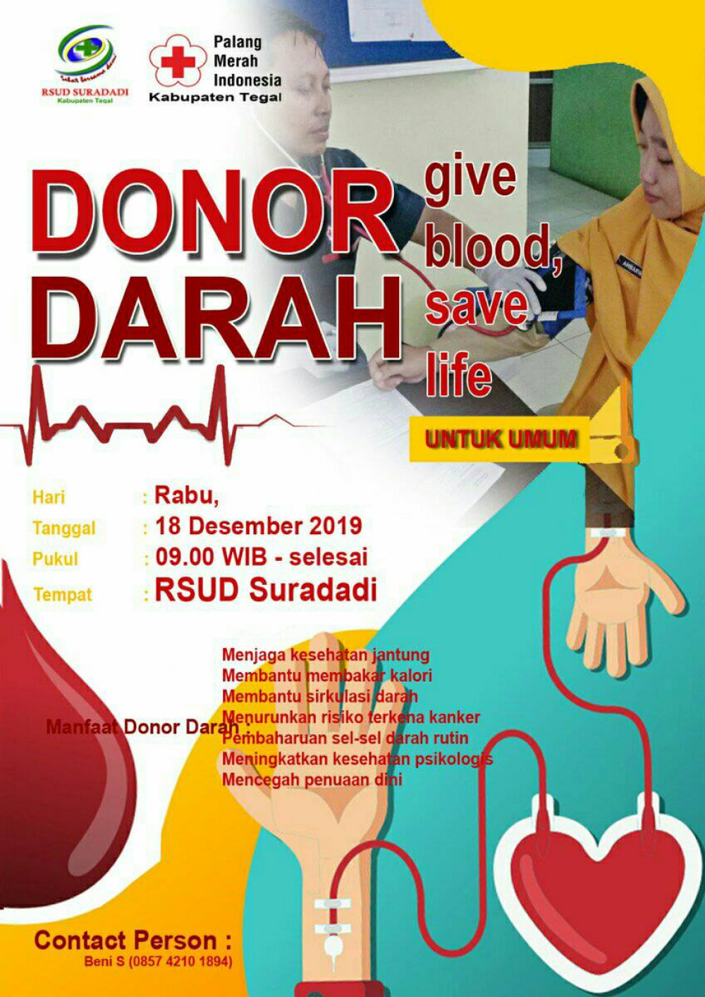 Donor Darah Bersama RSUD Suradadi