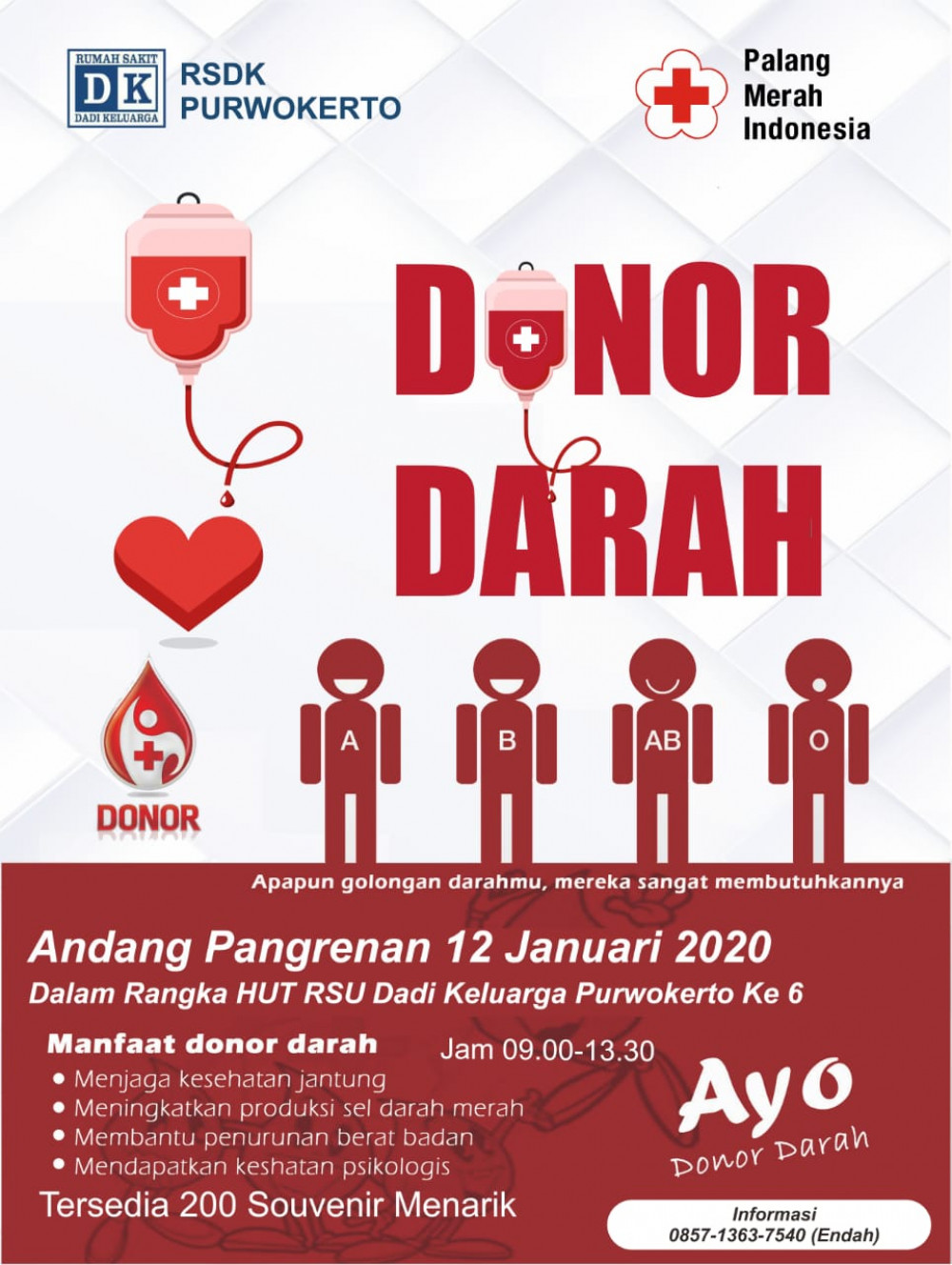 Donor Darah RSDK Purwokerto