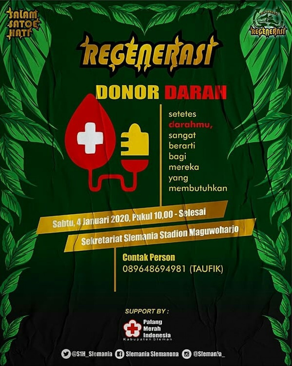Regenerasi 19 th Slemania