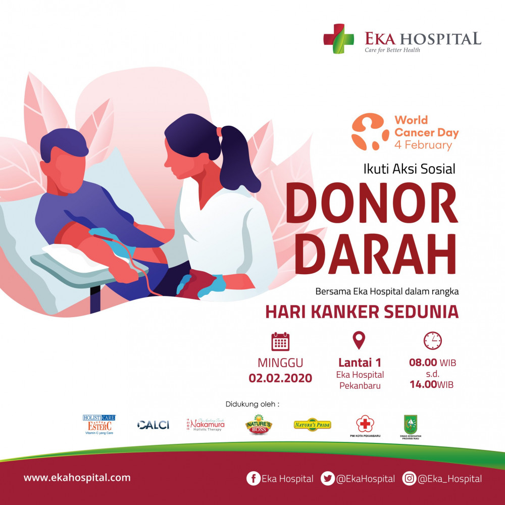 Donor Darah Eka Hospital Pekanbaru