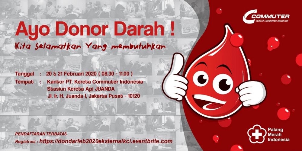 Donor Darah PT Kereta Commuter Indonesia