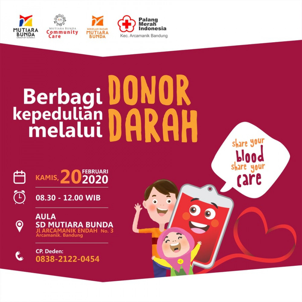 Donor Darah SD Mutiara Bunda Bandung